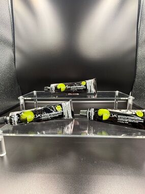 L'Oreal INOA Professional Hair Color Tubes - Black Packaging with Lime Accents